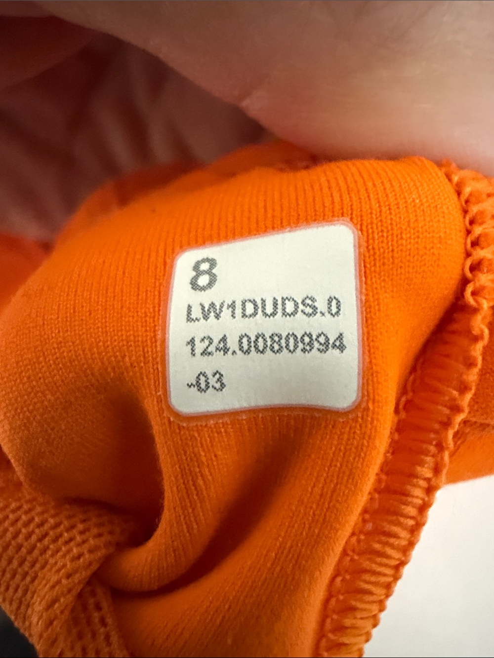 lululemon athletica Align™ Tank Top Orange V-Neck Crop Tank size 8 - Picture 3 of 3